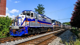 First Revenue Run!! MARC Rebuilt GP39PH-3C 71 leads MARC P877-09 Arriving/Departing Kensington MD!!!