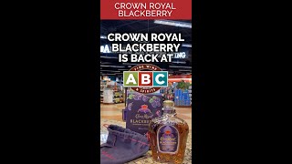 Where Can I Find Crown Royal Blackberry Canadian Whisky? 👑