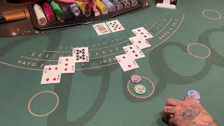 $3000 Live Blackjack Session at Circa in Vegas