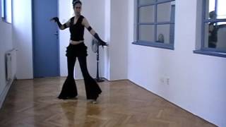 tribal fusion gothic dance Mariel Arne 2.