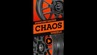 Starcorp Racing Chaos | 15, 16, & 17 INCH, SATIN Black