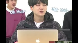 Yoongi (SUGA) from BTS singing Gee by Girls Generation