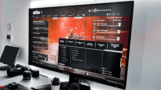 Gigabyte M32U Warzone Gaming Settings