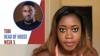 #BB Naija  Team Tena'a immunity / Tobi HOH for the third time