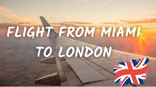 Flight Airbus A350 Virgin Atlantic economy from Miami to London Heathrow | FULL landing report