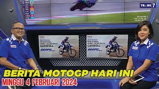 BERITA MOTOGP HARI INI MINGGU 04 FEBRUARI 2024 | BERITA MOTOGP TERBARU