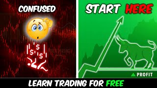 How To Start Learning To Trade For FREE as a complete Beginner (2023)