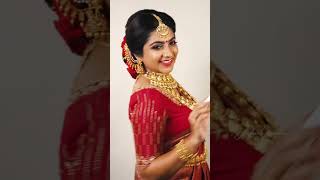 Hindu Bridal Look Transformation Reel | Ankhitha Vinod