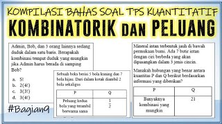 BAHAS SOAL TPS KUANTITATIF BAB KOMBINATORIK DAN PELUANG