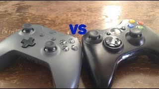 Xbox One S controller vs Xbox 360 controller