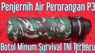 Penjernih Air Perorangan P3 Standar TNI