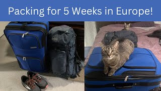 Packing for the Camino De Santiago and Faculty Study Tour | 5 Weeks in Europe!