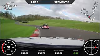 BMW M2 Time Attack Cadwell Park Onboard Lap 1:35.6