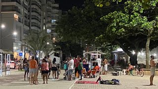 🔴 PRAIA do MORRO: Noite de Sábado em Guarapari (13/04/2024) #guaraparivirtual