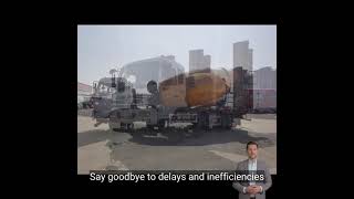 8X4 concrete mixer truck