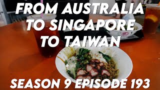 From Australia to Singapore To Taiwan... an epic travel day!!!