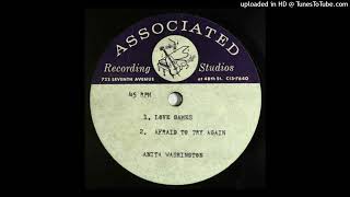 ANITA WASHINGTON - Love Games - ASSOCIATED 10" acetate  crossover northern soul