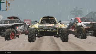 Dakar Desert Rally gameplay car setup keyboard setup