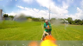 WATER GUN FIGHT - T.G.N.C.K vs. TREELINE MINISTRIES (GoPro HERO5 & Q500) (4K UHD)