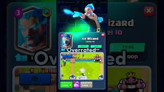 OVERRATED Vs RATED Vs UNDERRATED PT.7 (Clash Royale) #shorts