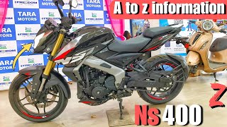 Bajaj Pulsar Ns 400z | new model 2024 Bs7 400cc new features price mileage review #ns400z #bajaj