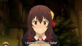 Scumzuma, I want to have your baby - Yunyun |Kono Subarashii Sekai ni Shukufuku o! Kurenai Densetsu