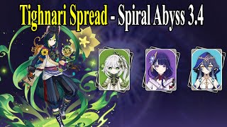 [Genshin Impact] | Tighnari Spread - Spiral Abyss 3.4 | First Half - Floor 12