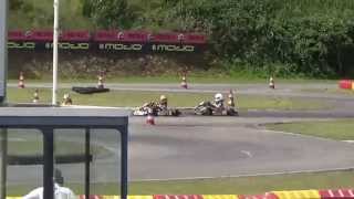 Karting Berghem - Bjarne Vander Linden - 4th BMC (Race 1) 3 augustus 2014