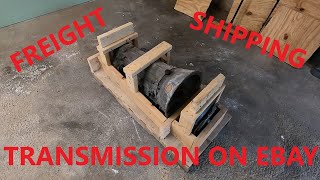 Ebay Business: How to box and crate up large parts for freight shipping. Selling car parts online!