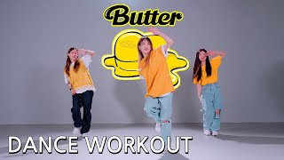 BTS (방탄소년단) - ' Butter '  HOW TO  DANCE WORKOUT | 몸치탈출 춤배우기