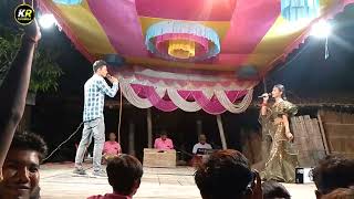 #singingvideo मेरे सनम तेरे सिर की कसम मजबूर M Aziz Anuradha P ( Up Bihar Nach Program Thamkuhi Raj