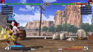 KOFXIV Combo Avançado da Vanessa pro contra!