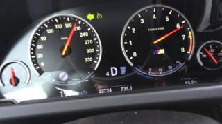 BMW M6 F13 100-270 km/h