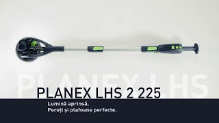 Slefuitor cu brat telescopic PLANEX LHS 2