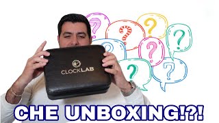 Un unboxing diverso con @clockfaceit