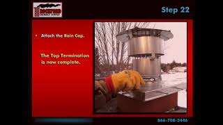 How to Install a Flexible Chimney Liner Kit with Blanket Insulation