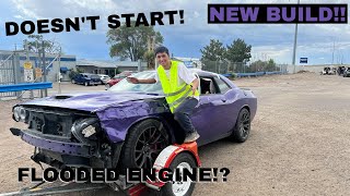 Rebuilding A Wrecked 2016 Dodge Challenger SRT Hellcat Part 1