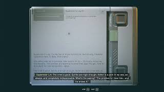 "Supervisor's Log #1" | Starfield