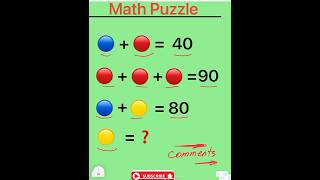 📌➡️ #fun #math #puzzle #for #you #youtubeshorts ❗️📌