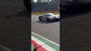 Amazing Ferrari Race Car Fly By #supercar #motorsport #shorts