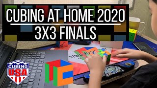 Winning 3x3 average | Cubing at Home 2020