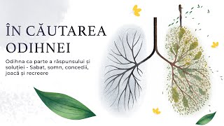 #3. În căutarea odihnei | Missio Dei Bucuresti | Adiel Bunescu