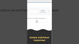 How to Delete a Microsoft Forms Response