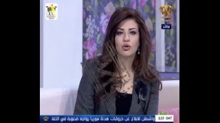 المذيعة لانا قسوس تبكي  ع الهوا من كلمات والد الشهيد الأردني الزيود