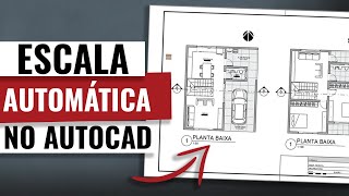 COMO POR DESENHO EM ESCALA NO AUTOCAD