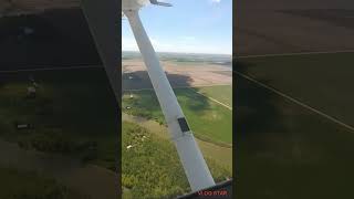 Me and my grandpa 1 hour flight in the Cessna172 (no I'm not the pilot)