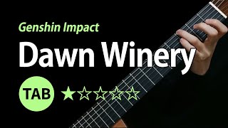 Dawn Winery (Genshin Impact) - Tab & Lesson