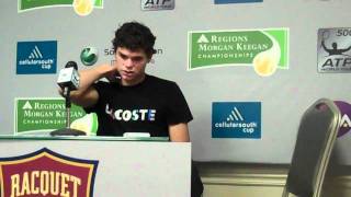 Milos Raonic Memphis 2011 2nd Round Presser