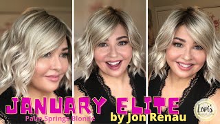 WIG REVIEW: January Elite by Jon Renau in color Palm Springs Blonde