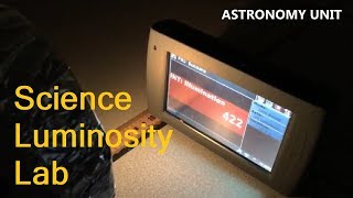 Science Luminosity Lab - Measuring a star's brightness